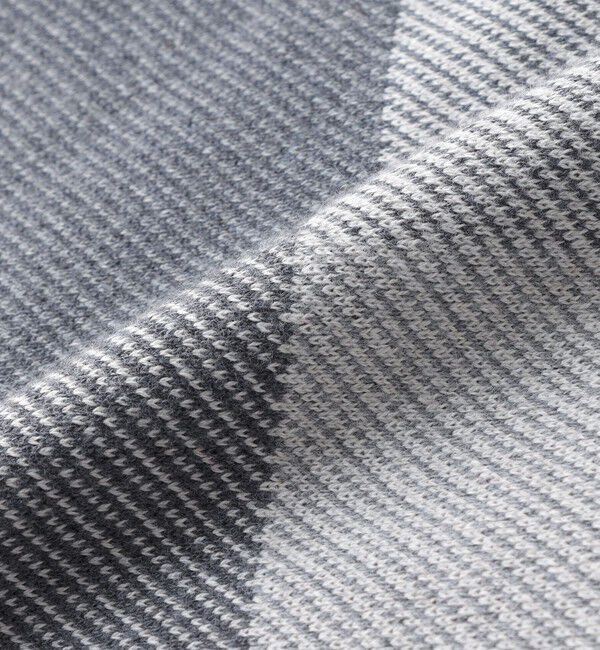 SHIPS「SHIPS:〈手洗い可能〉コットン カシミヤ チェック クルーネック ニット」|ニット・セーター|