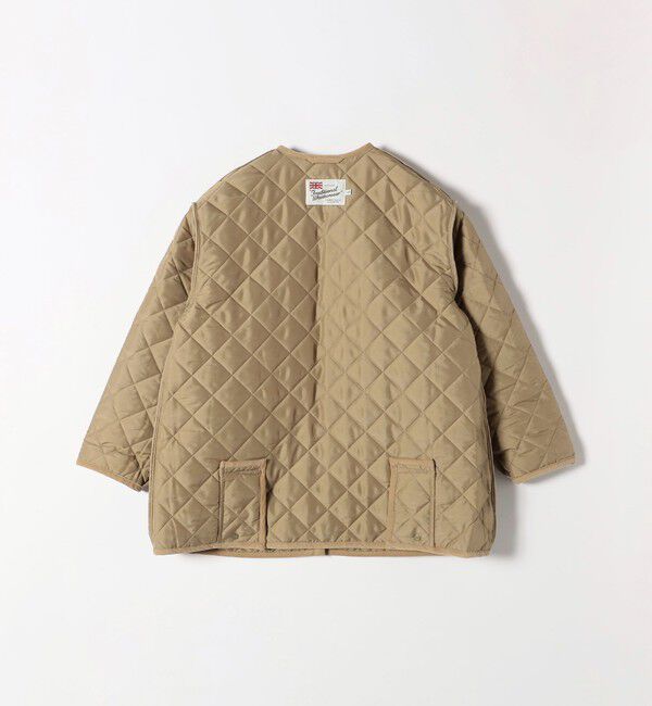 SHIPS any「Traditional Weatherwear: ARKLEY キルティング ミドル ノーカラー コート」|ノーカラーコート|