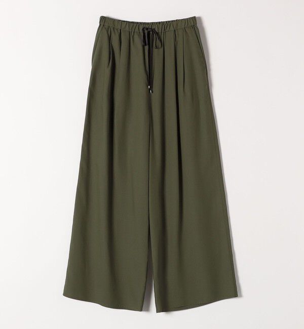 quaranciel「quaranciel:〈手洗い可能〉タック イージー ワイド パンツ」|その他|