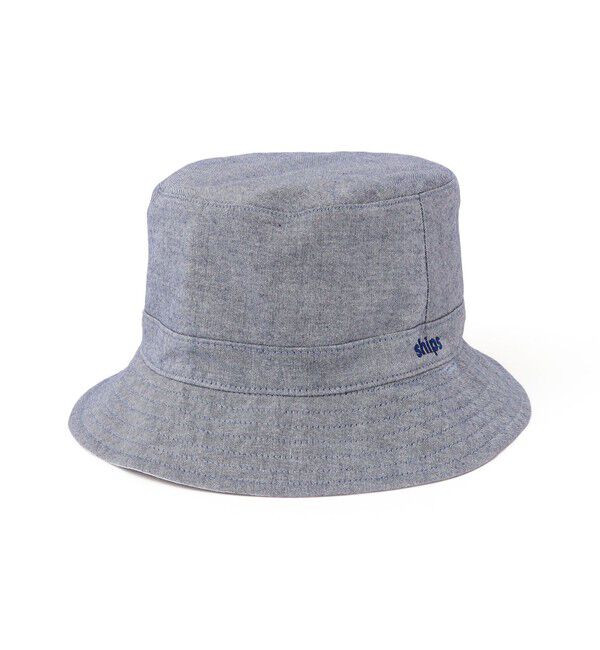 SHIPS KIDS「SHIPS KIDS:〈UVカット〉ベビー リバーシブル ハット」|ハット|ネイビー