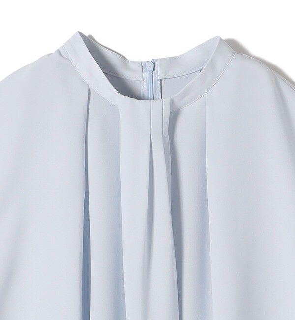 SHIPS for women「〈手洗い可能〉タック タイ フレンチ スリーブ ブラウス」|シャツ・ブラウス|