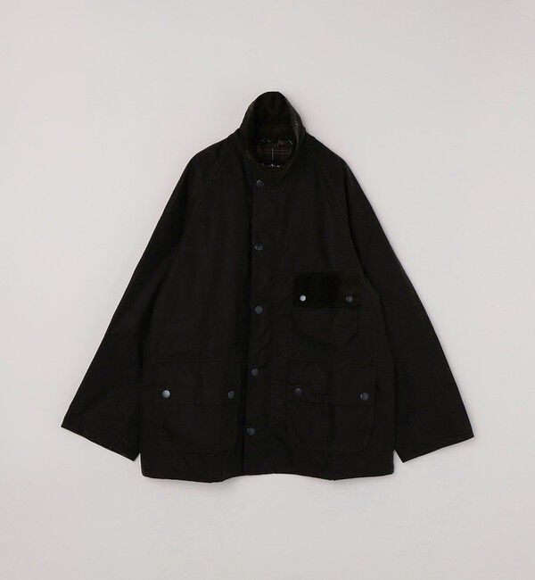 SHIPS「Barbour: MODIFIED SOLWAY WAX JACKET」|ブルゾン・スタジャン|