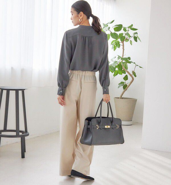 SHIPS for women「【SHIPS別注】MILOS: 金具付き ベルト トート M」|トートバッグ|