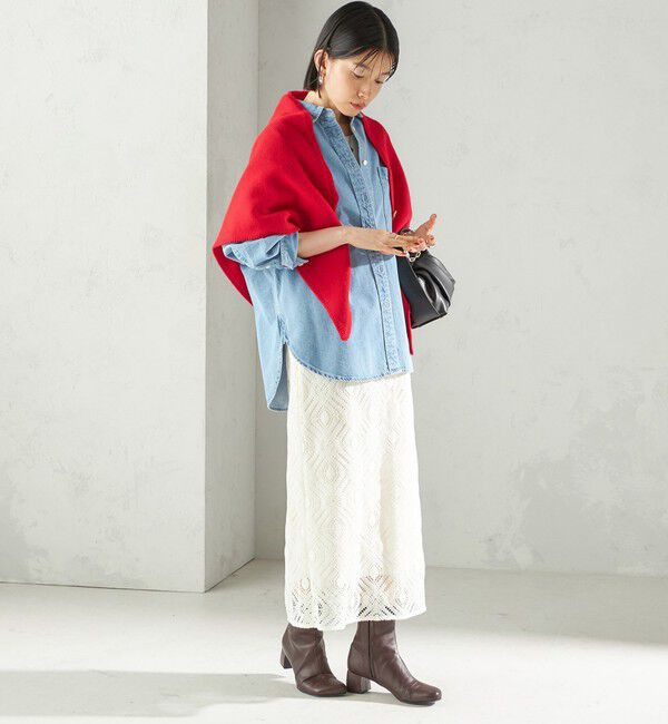 SHIPS for women「マルチウェイ 三角 ストール」|ストール|