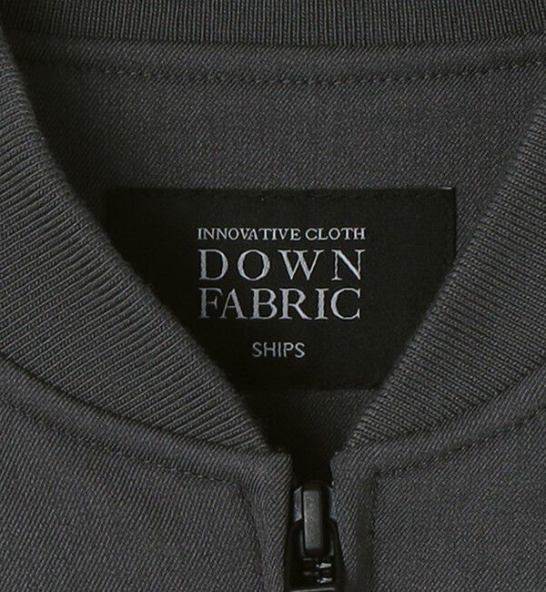 SHIPS「SHIPS: ダウンファブリック ブルゾン」|ブルゾン・スタジャン|