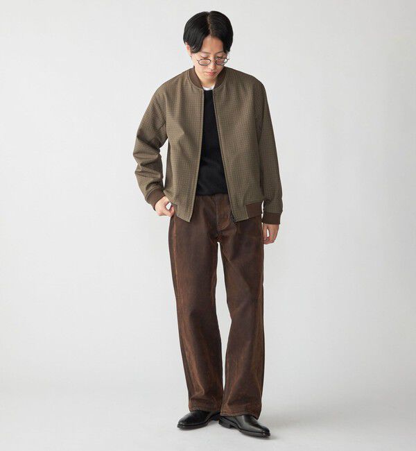 SHIPS「SHIPS: ダウンファブリック ブルゾン」|ブルゾン・スタジャン|