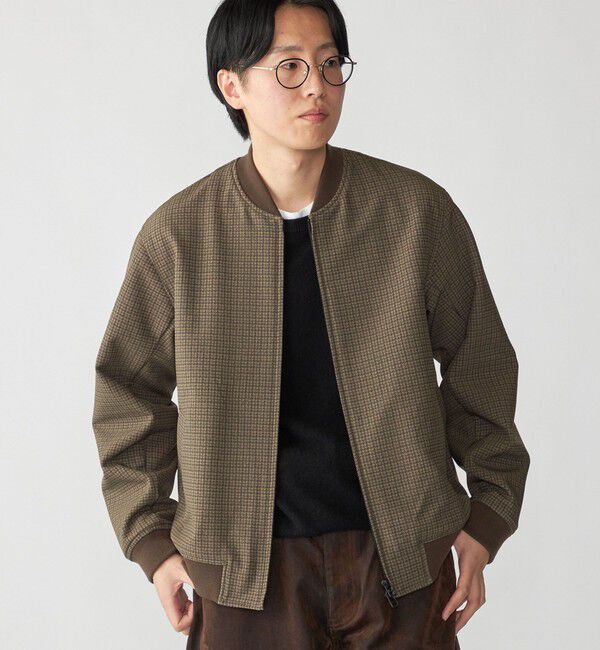 SHIPS「SHIPS: ダウンファブリック ブルゾン」|ブルゾン・スタジャン|