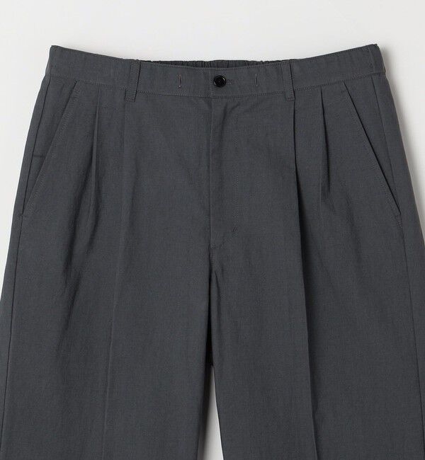 SHIPS any「SHIPS any: コットン/ナイロン ワッシャー 2タック セミワイド イージー パンツ◇」|チノ|
