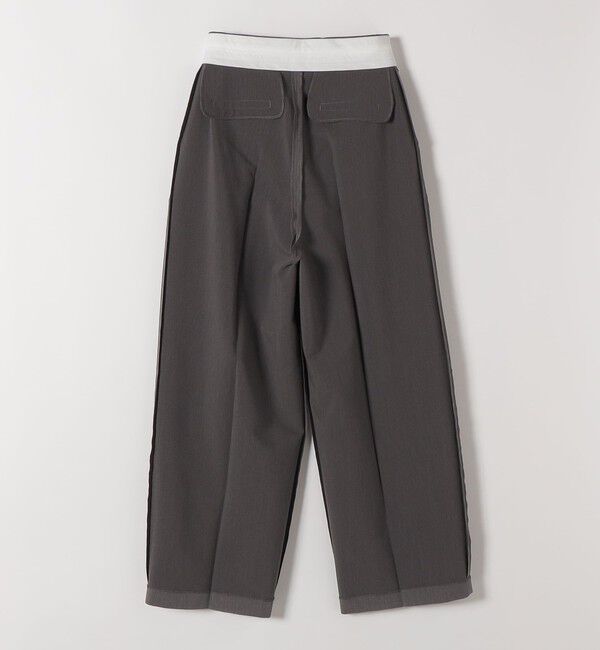 SHIPS any「《一部追加予約》SHIPS any:〈手洗い可能〉2タック ワイド パンツ」|スラックス|