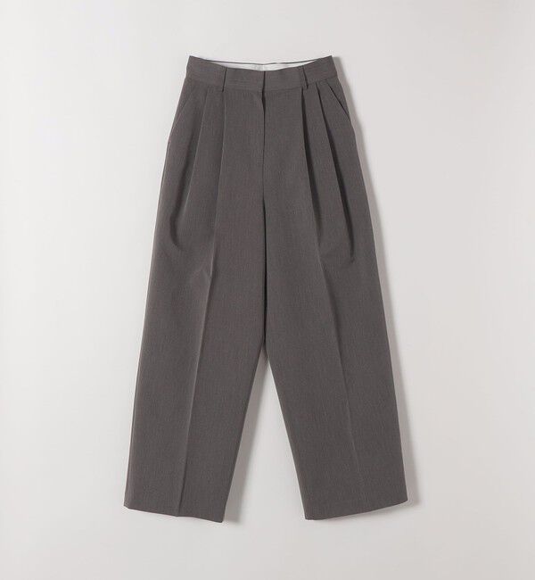 SHIPS any「《一部追加予約》SHIPS any:〈手洗い可能〉2タック ワイド パンツ」|スラックス|