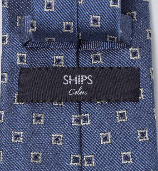 SHIPS Colors 「SHIPS Colors:シルク ダイヤ柄 ネクタイ」|ネクタイ・蝶ネクタイ|