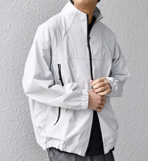 SHIPS any「SHIPS any:〈撥水加工〉タスラン SOLOTEX(R) トラック ジップ ブルゾン(セットアップ対応)◇」|ブルゾン・スタジャン|