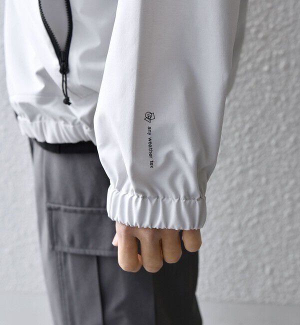 SHIPS any「SHIPS any:〈撥水加工〉タスラン SOLOTEX(R) トラック ジップ ブルゾン(セットアップ対応)◇」|ブルゾン・スタジャン|