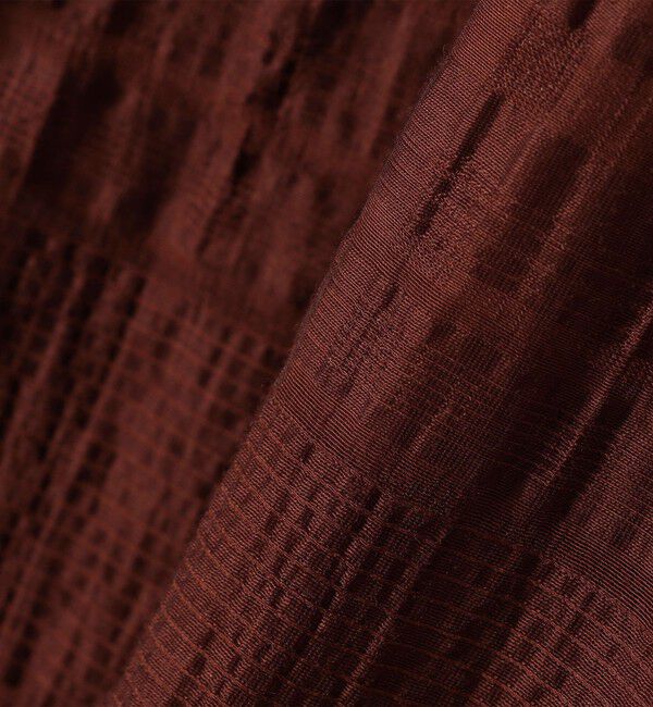 SHIPS any「SHIPS any:〈手洗い可能〉シアー チェック ルーズ テーラード シングル ジャケット」|テーラードジャケット|