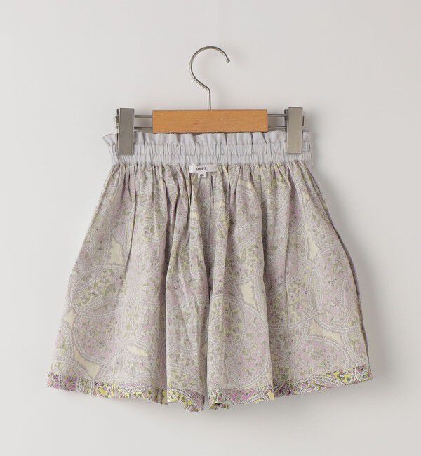 SHIPS KIDS「SHIPS KIDS:80～90cm / リバティ キュロット 」|キュロット|