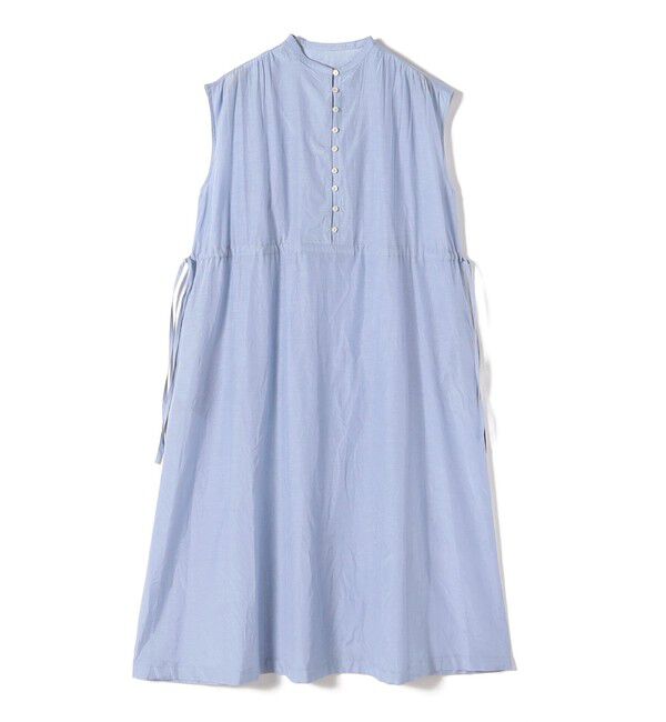 SHIPS Colors 「《予約》SHIPS Colors:〈手洗い可能〉コットン キュプラ ギャザー ワンピース◆」|ワンピース|