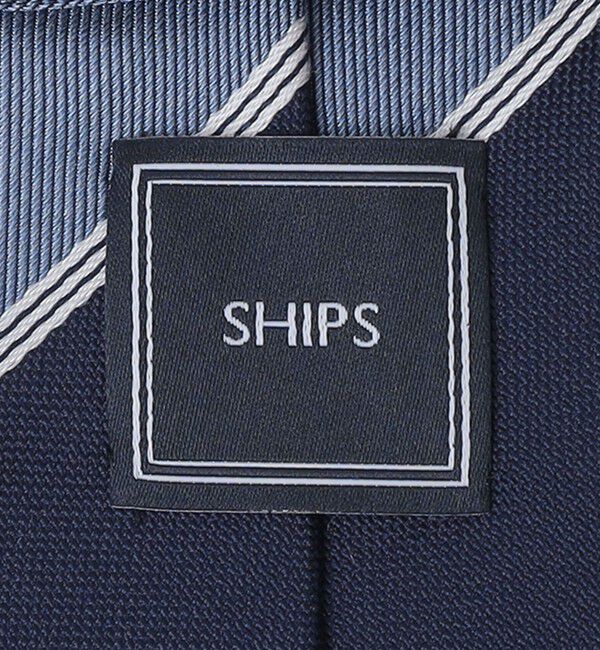 SHIPS「SHIPS: シルク バスケット ツイル ワイド ストライプ ネクタイ」|ネクタイ・蝶ネクタイ|