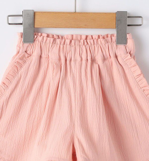 SHIPS KIDS「SHIPS KIDS:80～90cm / 〈接触冷感〉ドライタッチ フリル ショート パンツ」|その他|