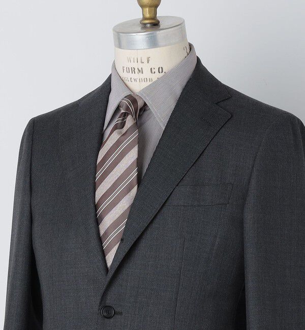 SHIPS「SHIPS: シルク デラヴェ サテン ストライプ ネクタイ」|ネクタイ・蝶ネクタイ|