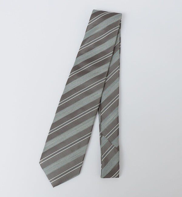 SHIPS「SHIPS: シルク デラヴェ サテン ストライプ ネクタイ」|ネクタイ・蝶ネクタイ|