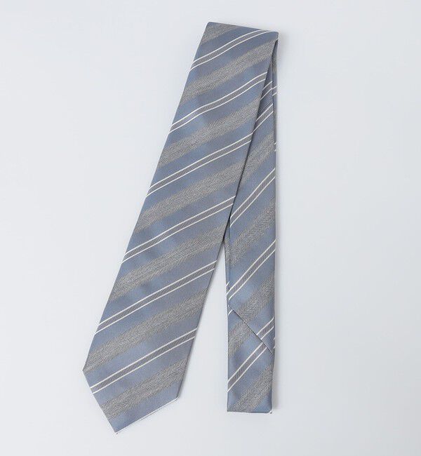 SHIPS「SHIPS: シルク デラヴェ サテン ストライプ ネクタイ」|ネクタイ・蝶ネクタイ|