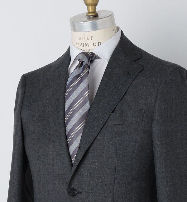 SHIPS「SHIPS: シルク デラヴェ サテン ストライプ ネクタイ」|ネクタイ・蝶ネクタイ|