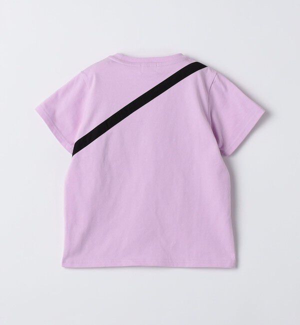 SHIPS Colors 「SHIPS Colors:80～130cm /〈洗濯機可能〉ボディバッグ プリント Tシャツ」|Tシャツ・カットソー|