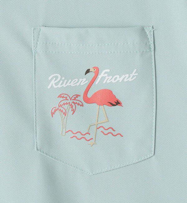 SHIPS Colors 「【WEB限定】SHIPS Colors:90～140cm /〈接触冷感・UVカット〉カノコ ポケット プリントT」|Tシャツ・カットソー|