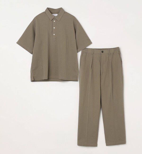 SHIPS any「SHIPS any: 360&deg; THE CIRCLE STRETCH リネン ミックス ポロシャツ◆」|ポロシャツ|