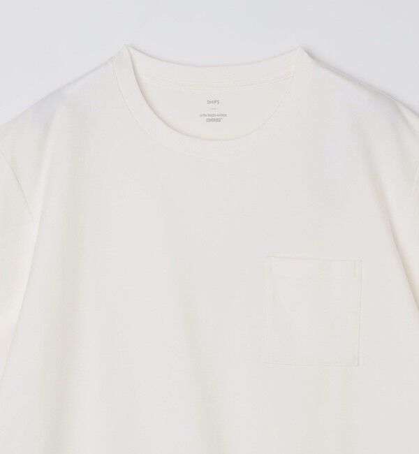 SHIPS「SHIPS:〈接触冷感/ 遮熱/ UVカット〉COVEROSS(R) フリーザー Tシャツ」|Tシャツ・カットソー|