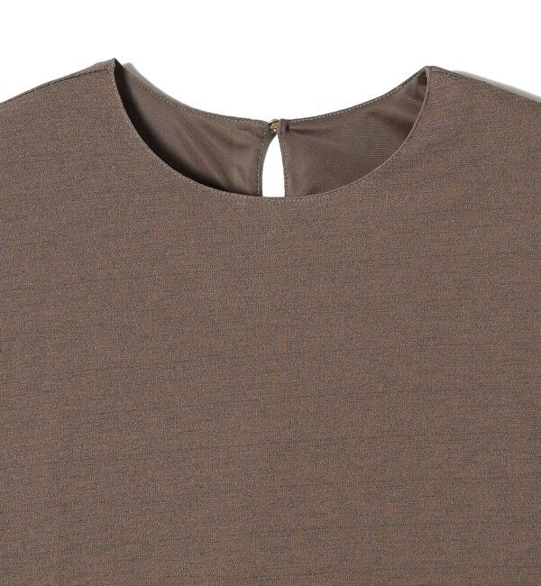 SHIPS Colors 「《予約》SHIPS Colors:〈手洗い可能〉リネンライク ミラノ ティアード トップス◆」|Tシャツ・カットソー|