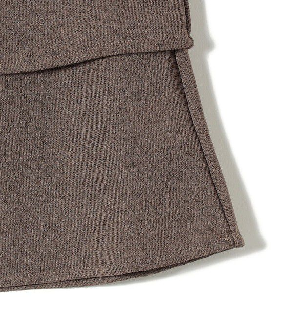 SHIPS Colors 「《予約》SHIPS Colors:〈手洗い可能〉リネンライク ミラノ ティアード トップス◆」|Tシャツ・カットソー|