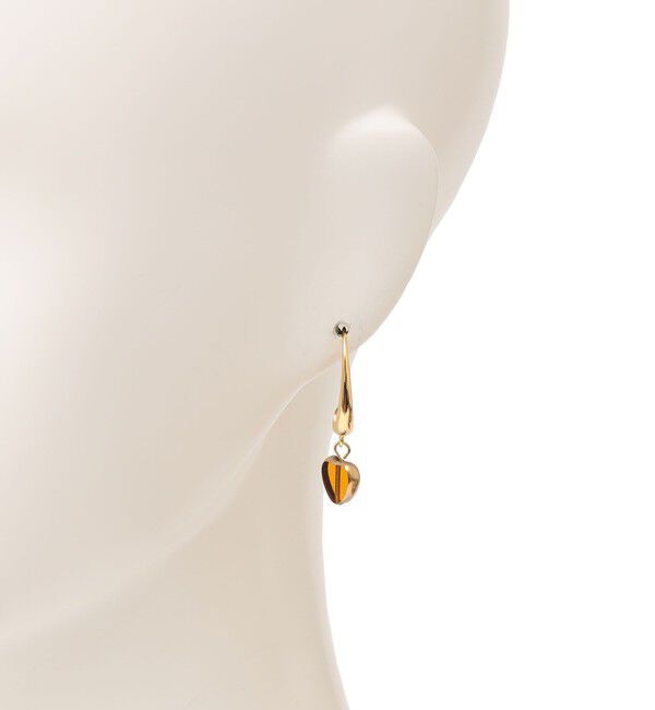 SHIPS any「SHIPS any: ハート モチーフ ヴィンテージ ピアス」|ピアス|