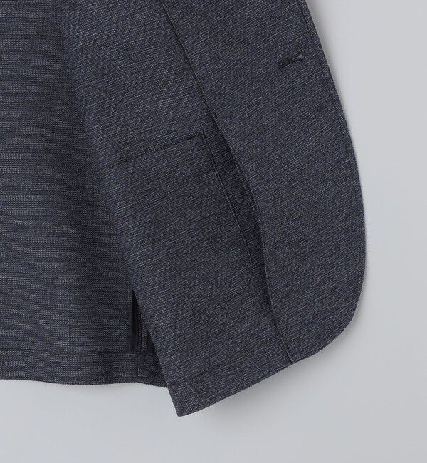 SHIPS「SHIPS:〈ストレッチ/洗濯機可能〉ウール ブレンド からみ織り ジャケット」|テーラードジャケット|