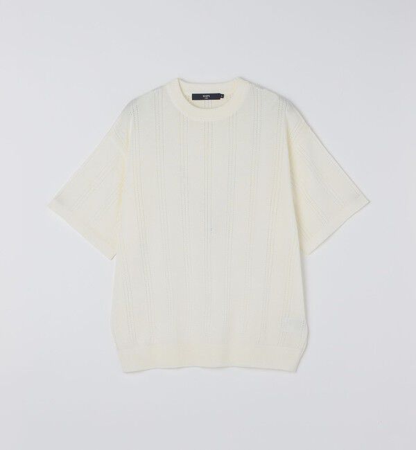 SHIPS Colors 「《予約》【WEB限定】SHIPS Colors:〈手洗い可能〉リネンタッチ 針抜き ニット◆」|ニット・セーター|