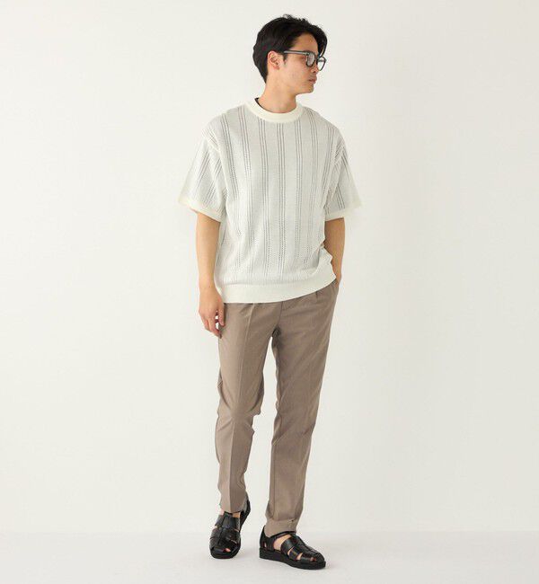 SHIPS Colors 「《予約》【WEB限定】SHIPS Colors:〈手洗い可能〉リネンタッチ 針抜き ニット◆」|ニット・セーター|