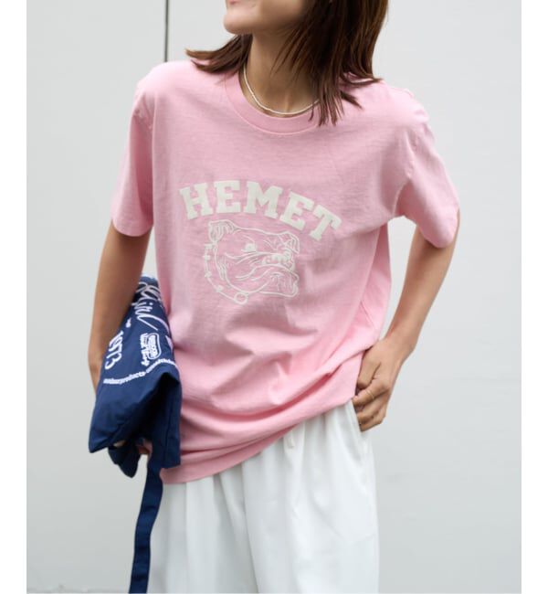 OUTDOOR PRODUCTS Usual Things「≪予約≫Mixta HEMET unisex body S」|Tシャツ・カットソー|ピンク
