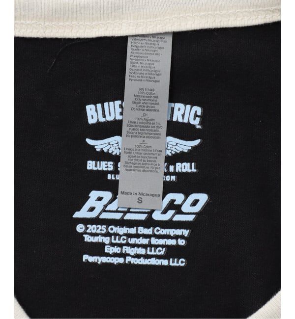 OUTDOOR PRODUCTS Usual Things「≪予約≫BLUESCENTRIC Bad Company1976Tour Ringe TEE」|Tシャツ・カットソー|