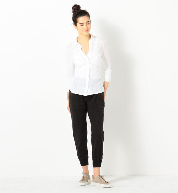 JAMES PERSE「サイドパネルシャツ WUA3042」|シャツ・ブラウス|