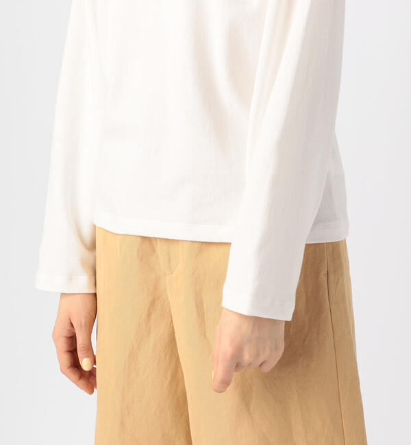 GALERIE VIE「コットン クルーネックプルオーバー」|Tシャツ・カットソー|