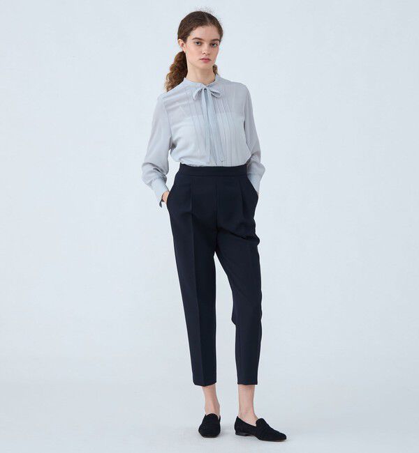 Ballsey「クリアデシン ボウタイブラウス」|シャツ・ブラウス|