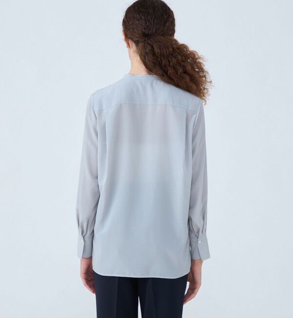 Ballsey「クリアデシン ボウタイブラウス」|シャツ・ブラウス|