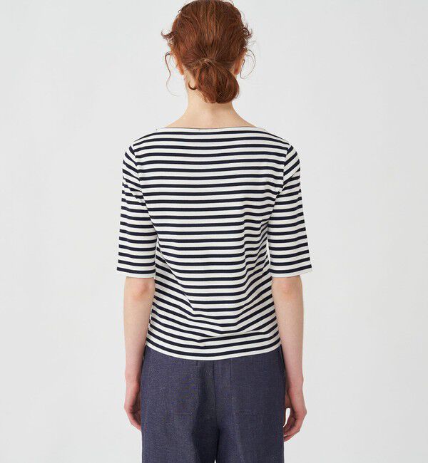 TOMORROWLAND collection「マリンボーダー ボートネックプルオーバー」|Tシャツ・カットソー|