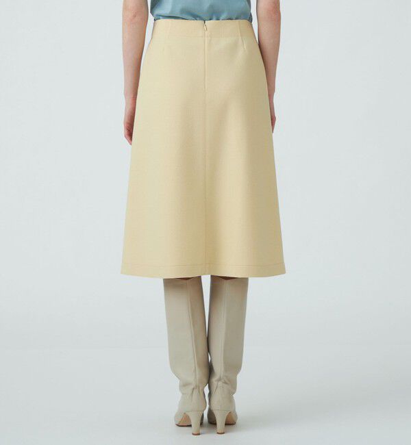 Ballsey「ニードルジャージー トラペーズスカート」|台形|