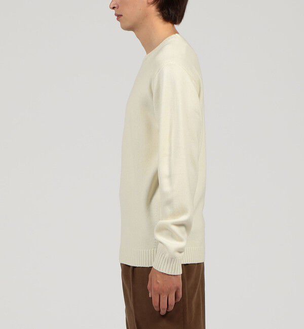 TOMORROWLAND MENS「TOMORROWLAND tricot メリノベーシック クルーネックプルオーバー」|ニット・セーター|