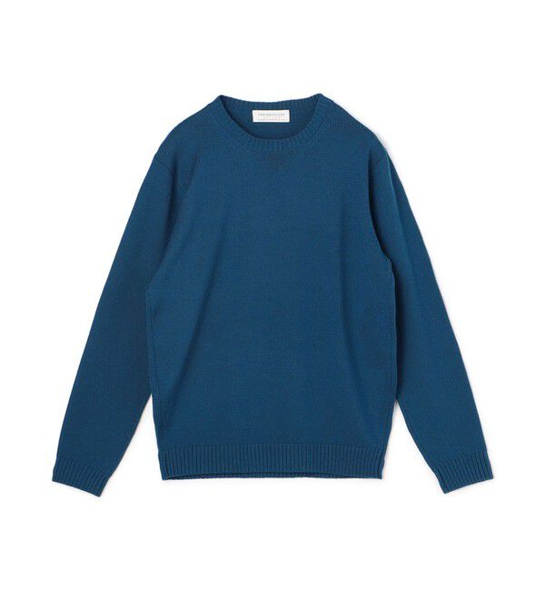 TOMORROWLAND MENS「TOMORROWLAND tricot メリノベーシック クルーネックプルオーバー」|ニット・セーター|67 ダークブルー