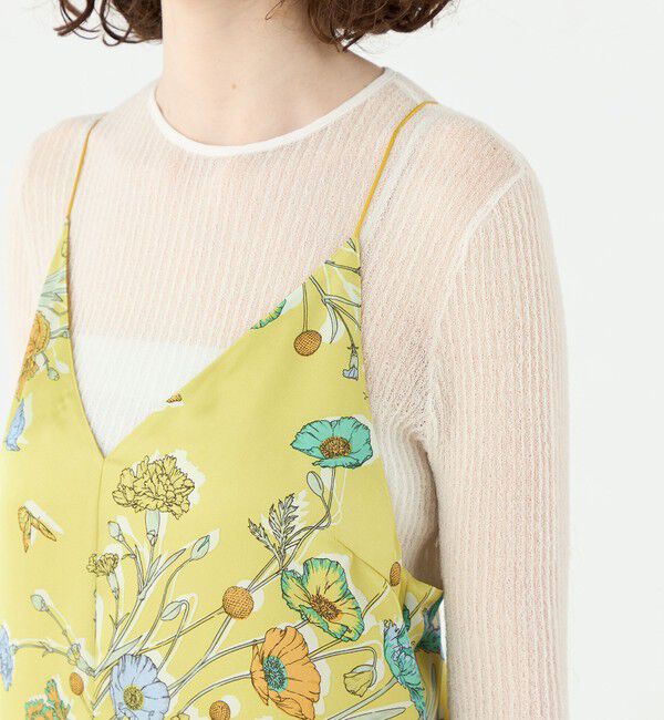 Ballsey「【別注】manipuri for Ballsey Collage Bloom キャミソールワンピース」|ワンピース|