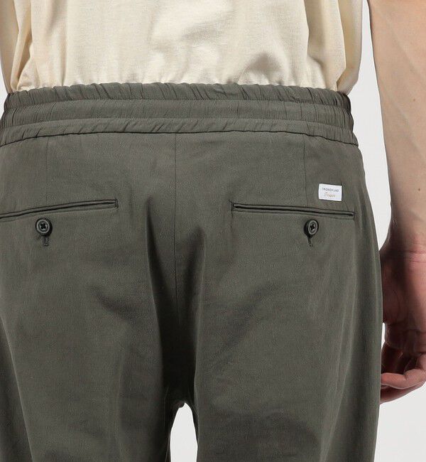 TOMORROWLAND MENS「テンセルリネン スリムテーパード イージーパンツ」|その他|