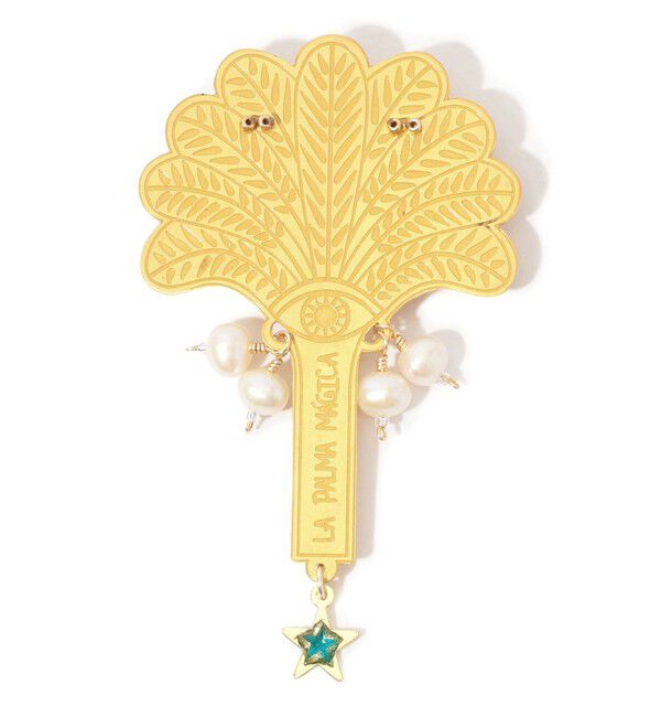 TOMORROWLAND GOODS「MERCEDES SALAZAR GOLDEN PALM ブローチ」|ブローチ・コサージュ|