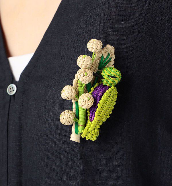 TOMORROWLAND GOODS「Mercedes Salazar Cyon ピンブローチ」|ブローチ・コサージュ|